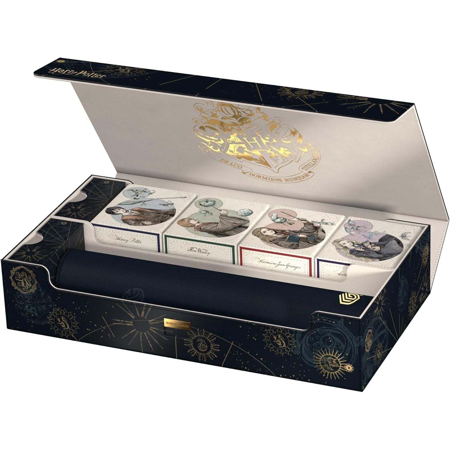 Ultimate Guard: Harry Potter Black Omnihive 1000+ Xenoskin Deck Box