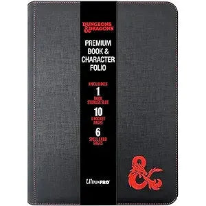 Dungeons and Dragons Premium Book and Character Folio