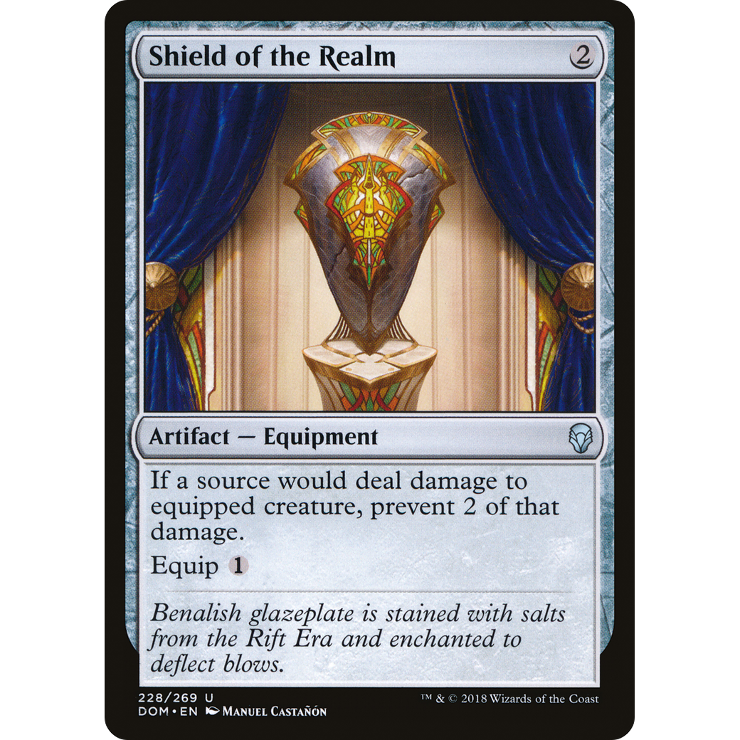 Shield of the Realm (DOM-228) - Dominaria Foil