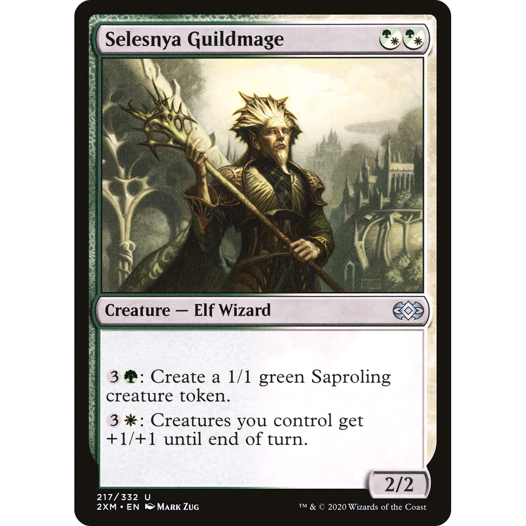 Selesnya Guildmage (2XM-217) - Double Masters Foil