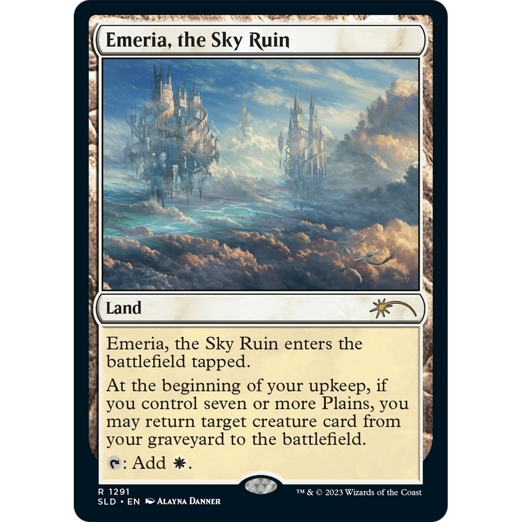 Emeria, the Sky Ruin (SLD-1291) - Secret Lair Drop