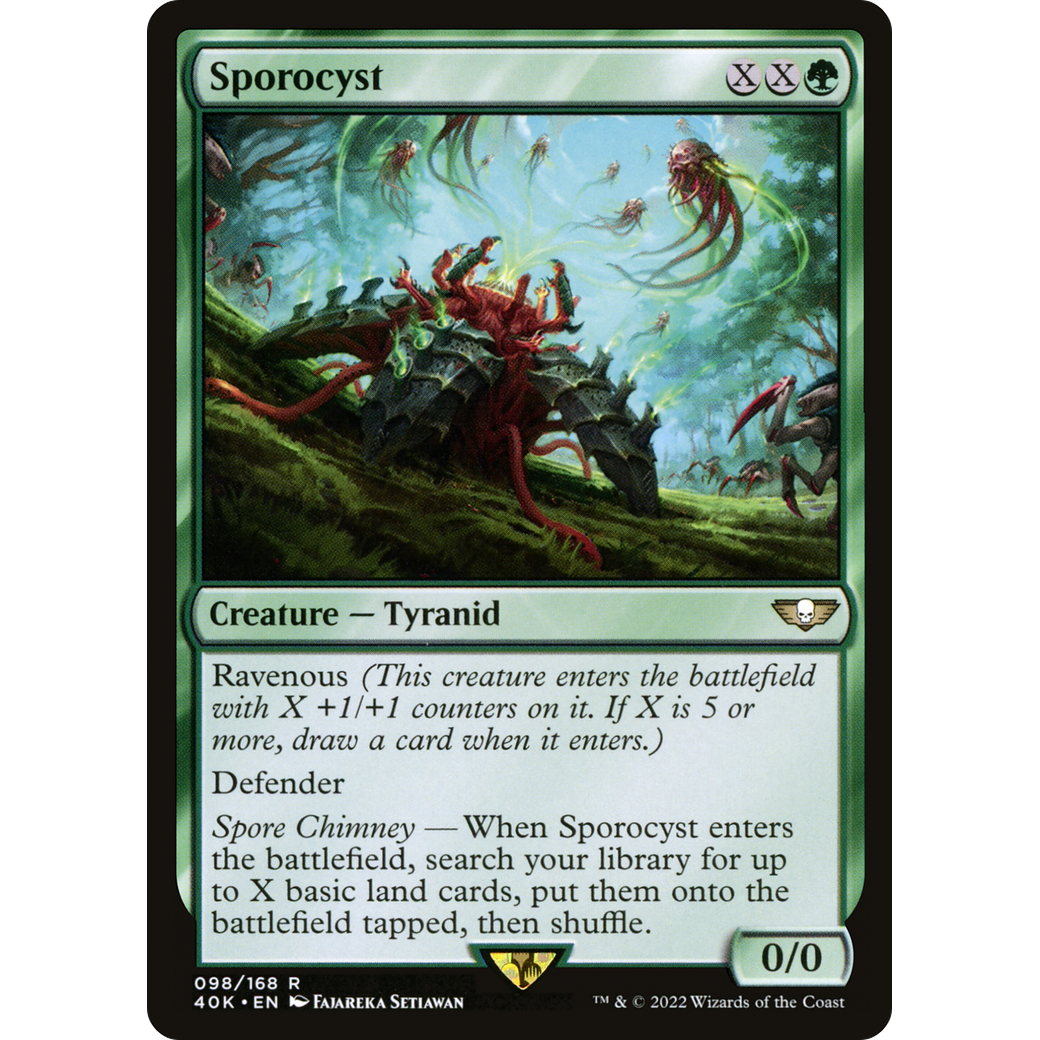 Sporocyst (40K-098) - Warhammer 40,000 Commander