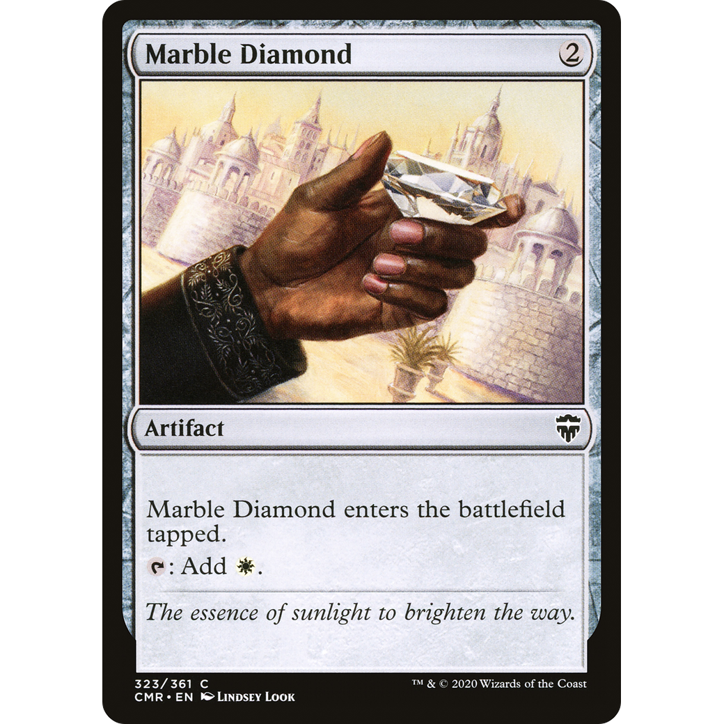 Marble Diamond (CMR-323) - Commander Legends Foil