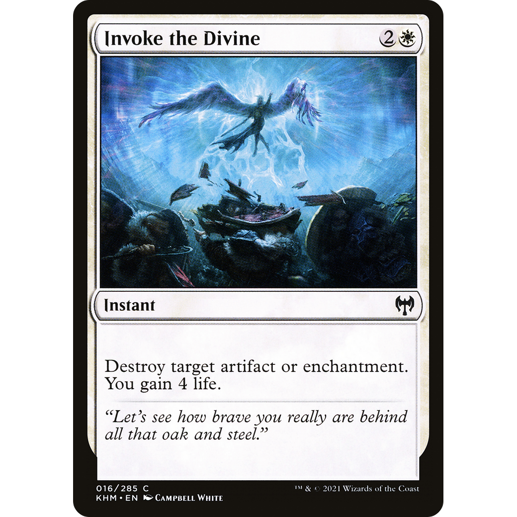Invoke the Divine (KHM-016) - Kaldheim Foil