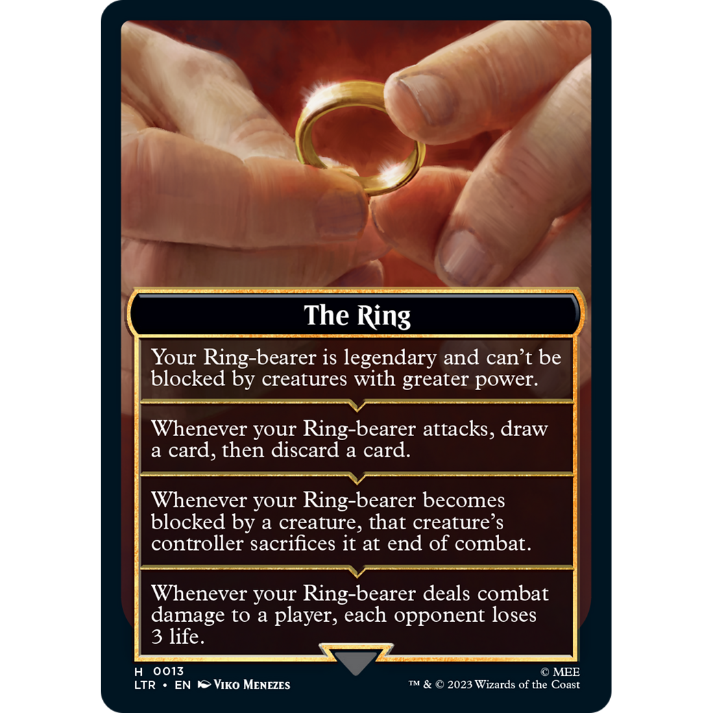 The Ring // The Ring Tempts You (TLTR-H13) - Tales of Middle-earth Tokens