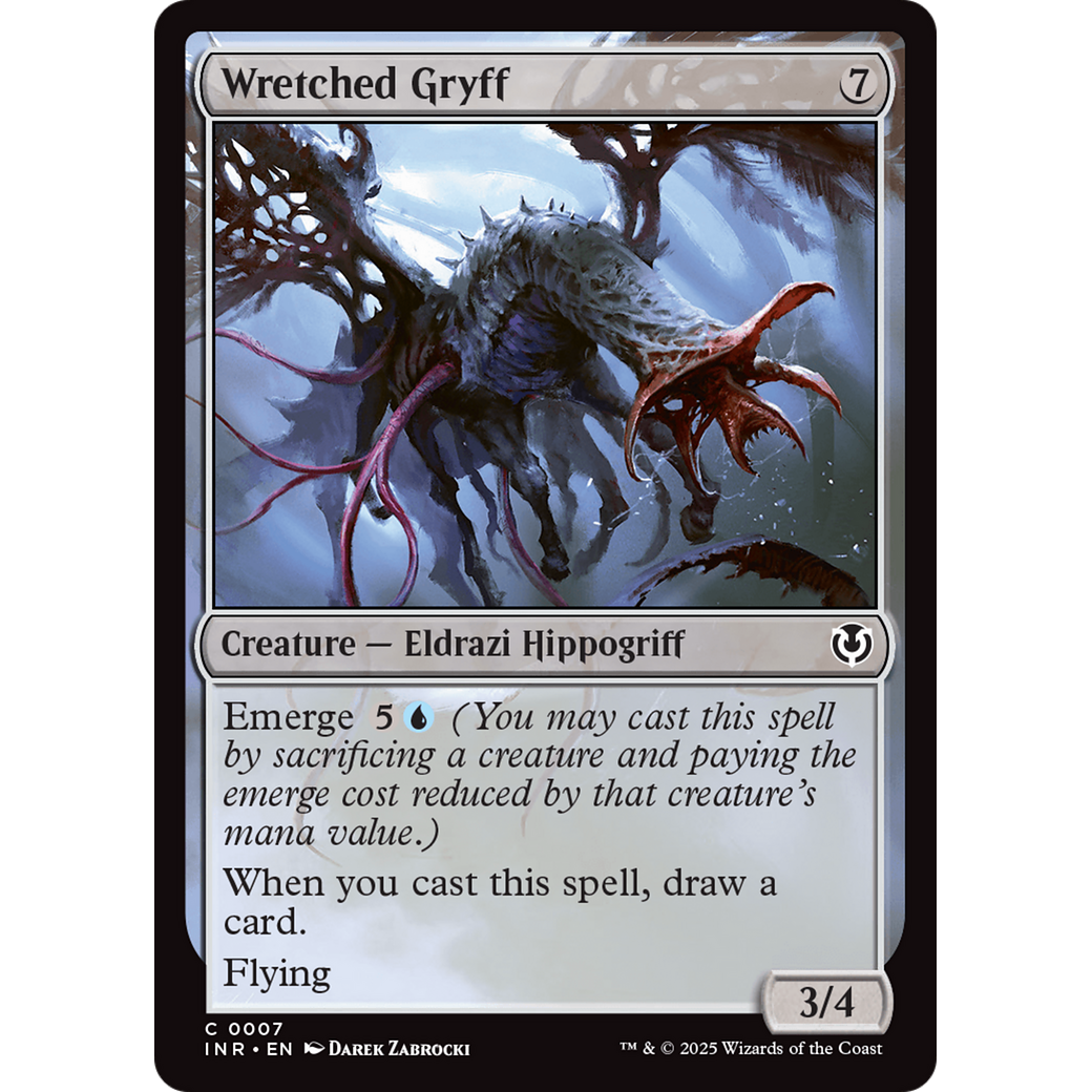 Wretched Gryff (INR-007) - Innistrad Remastered Foil