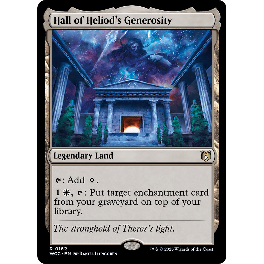 Hall of Heliod's Generosity (WOC-162) - Wilds of Eldraine Commander