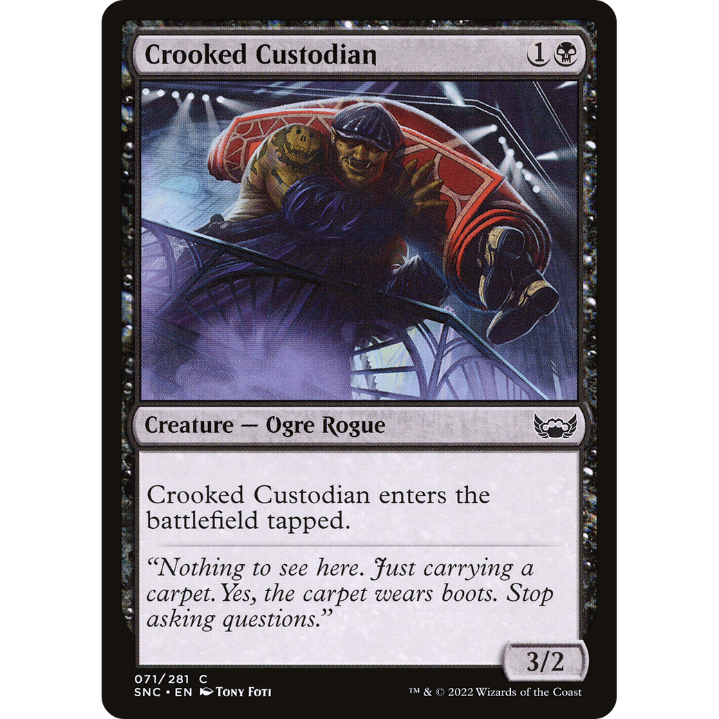 Crooked Custodian (SNC-071) - Streets of New Capenna