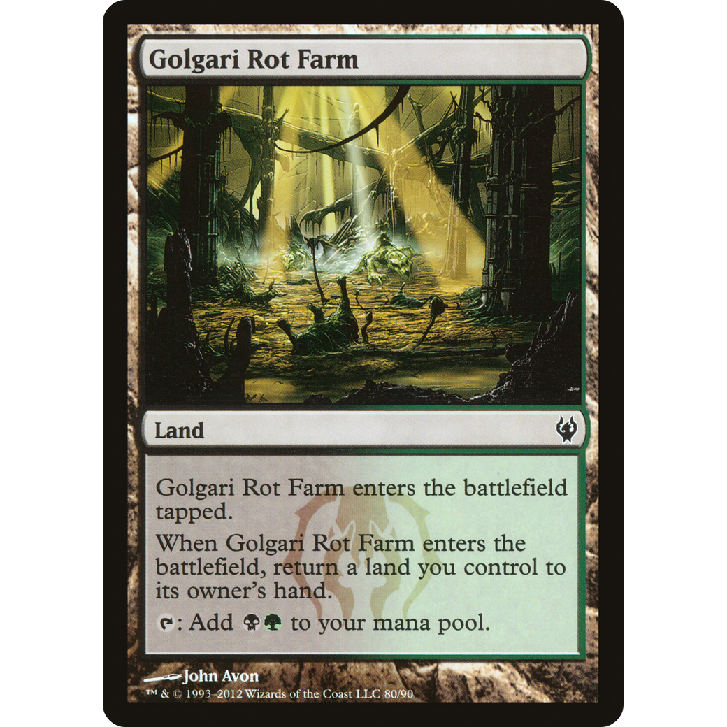 Golgari Rot Farm (DDJ-080) - Duel Decks: Izzet vs. Golgari