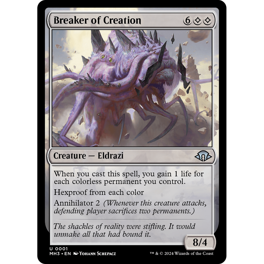 Breaker of Creation (MH3-001) - Modern Horizons 3