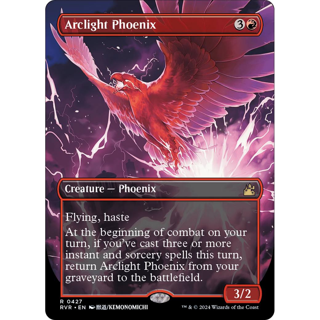 Arclight Phoenix (RVR-427) - Ravnica Remastered (Borderless) Foil