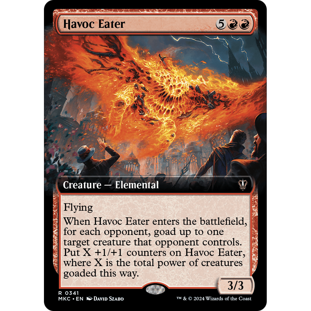 Havoc Eater (MKC-341) - Murders at Karlov Manor Commander: (Extended Art)