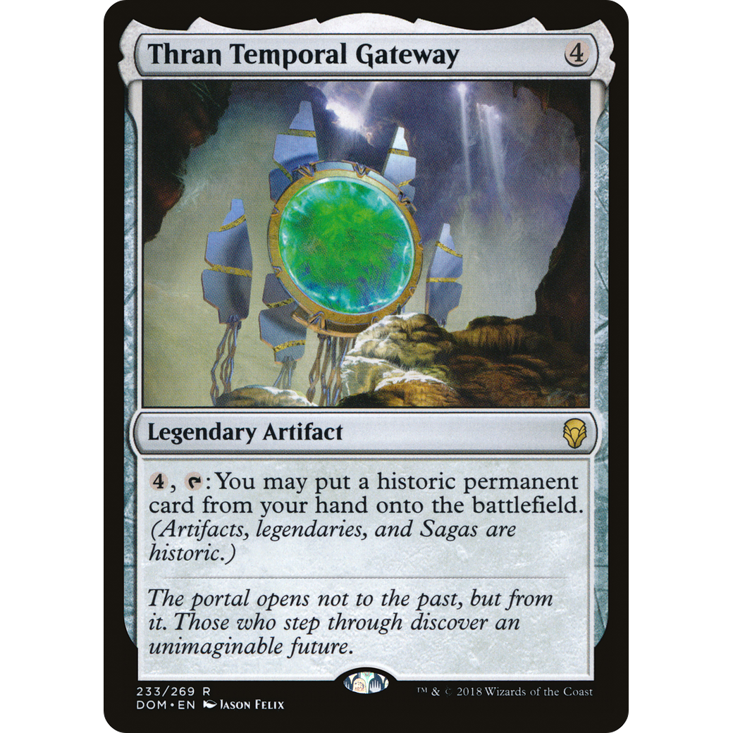 Thran Temporal Gateway (DOM-233) - Dominaria Foil