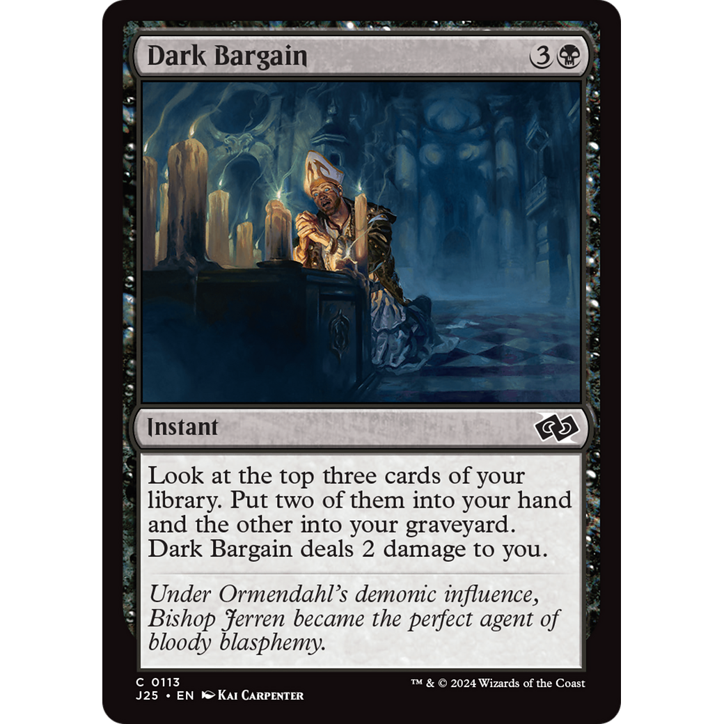 Dark Bargain (J25-113) - Foundations Jumpstart