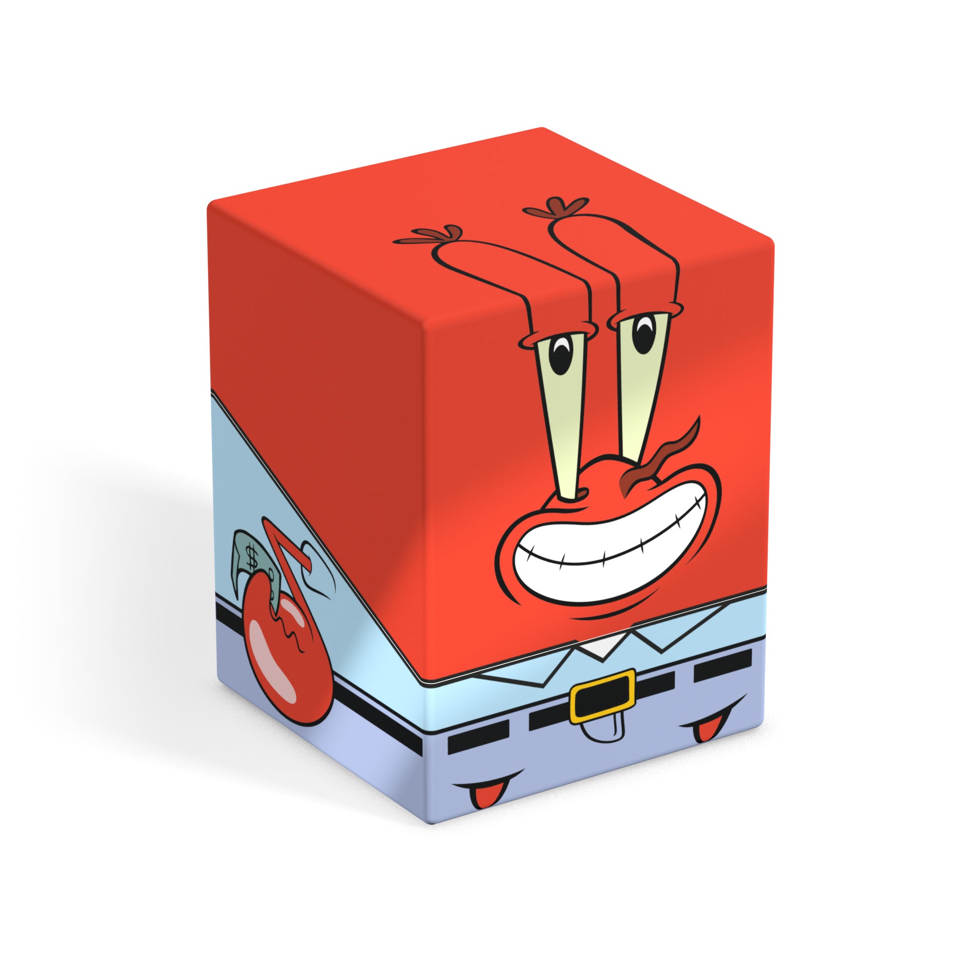 Squaroes: Spongebob SquarePants - Mr. Krabs 100+ Deck Box (11/25/2024 Release)