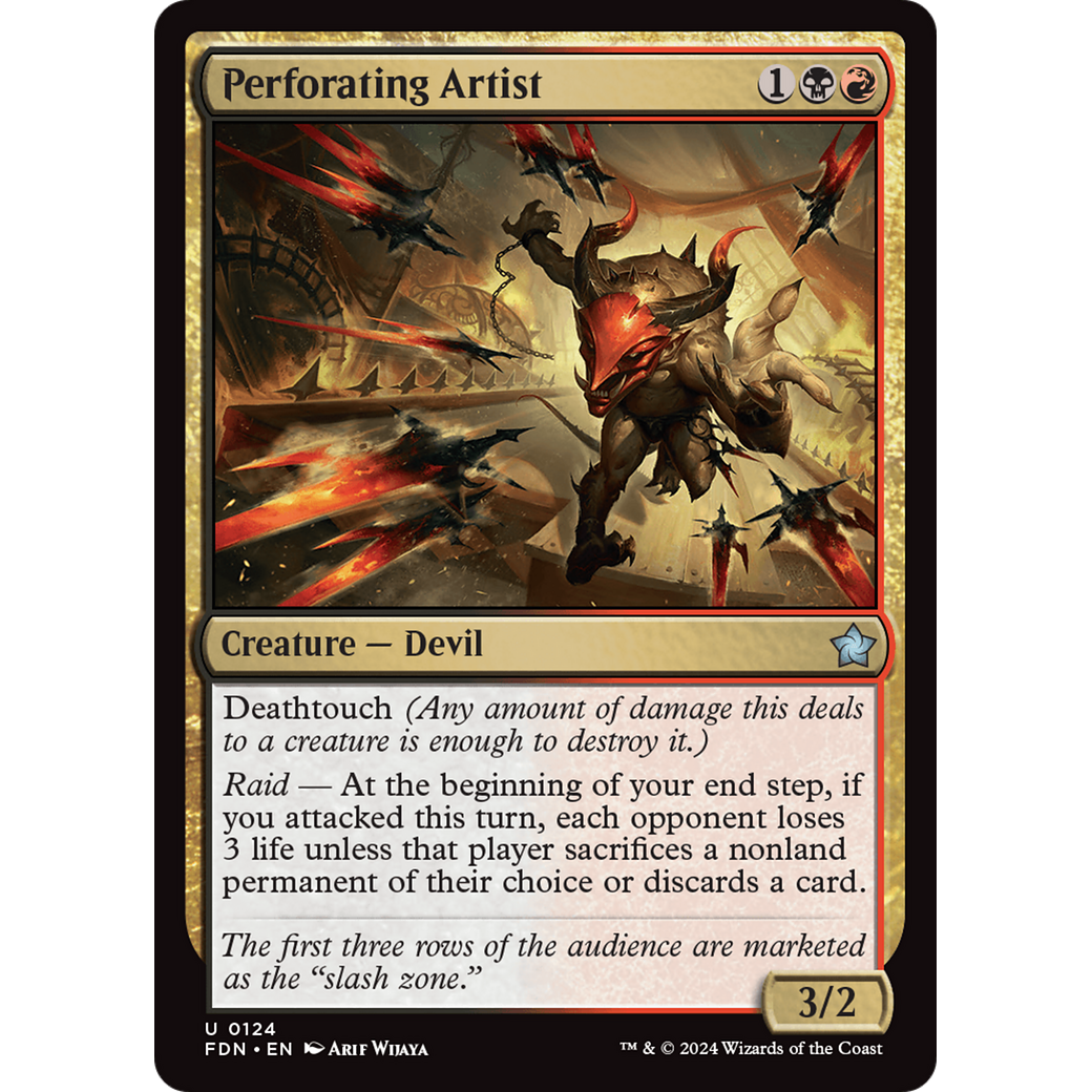 Perforating Artist (FDN-124) - Foundations Foil