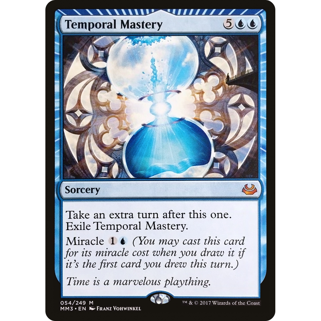 Temporal Mastery (MM3-054) - Modern Masters 2017: (miracle) Foil