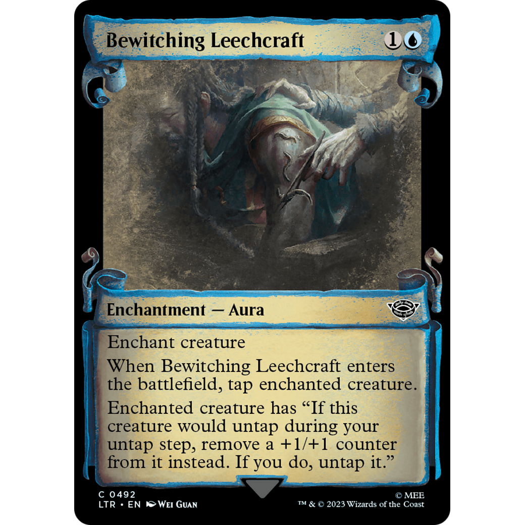 Bewitching Leechcraft (LTR-492) - The Lord of the Rings: Tales of Middle-earth: (Showcase) Foil