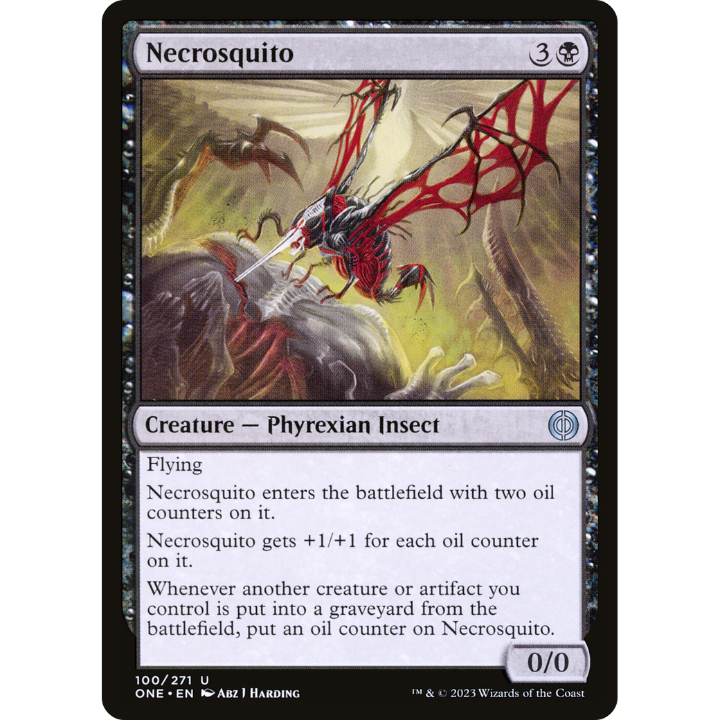 Necrosquito (ONE-100) - Phyrexia: All Will Be One Foil