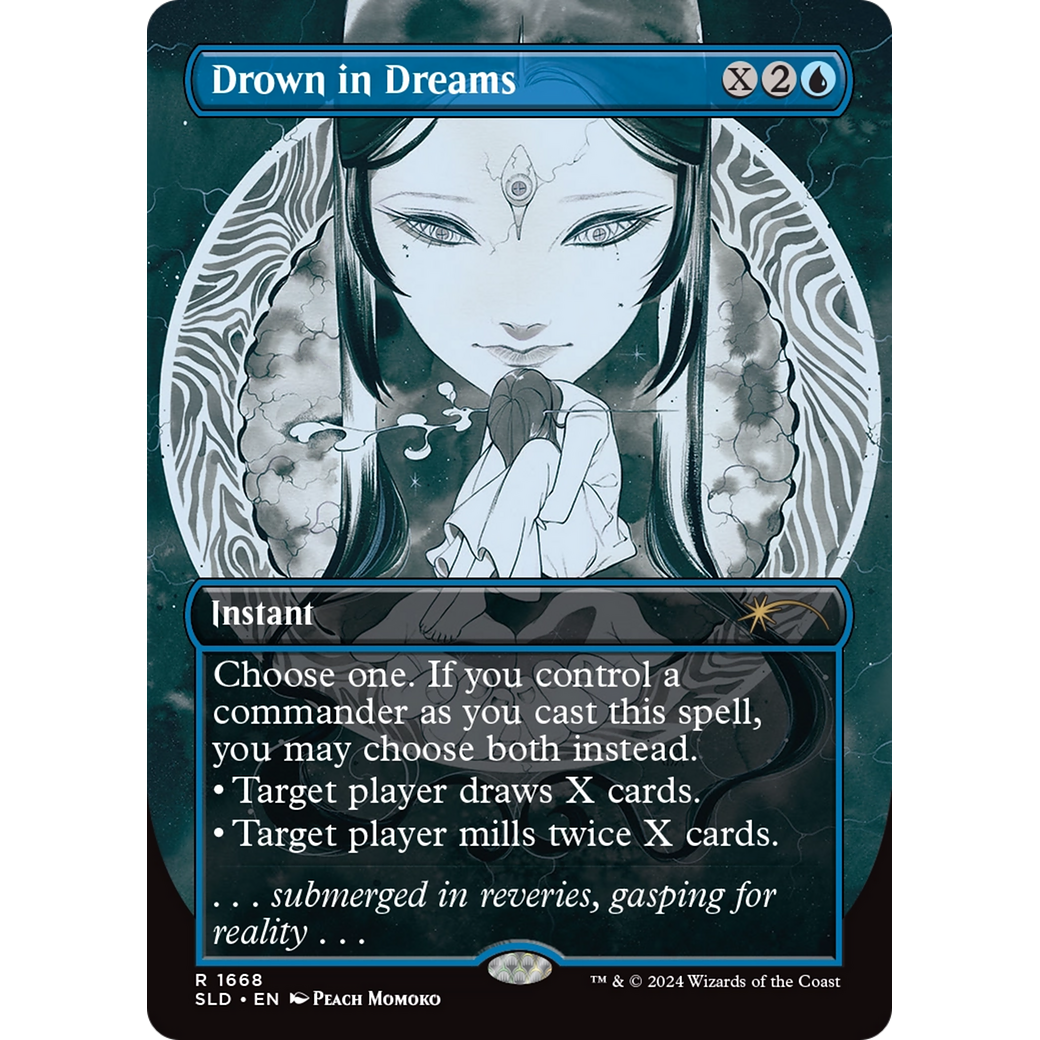 Drown in Dreams (SLD-1668) - Secret Lair Drop (Borderless)