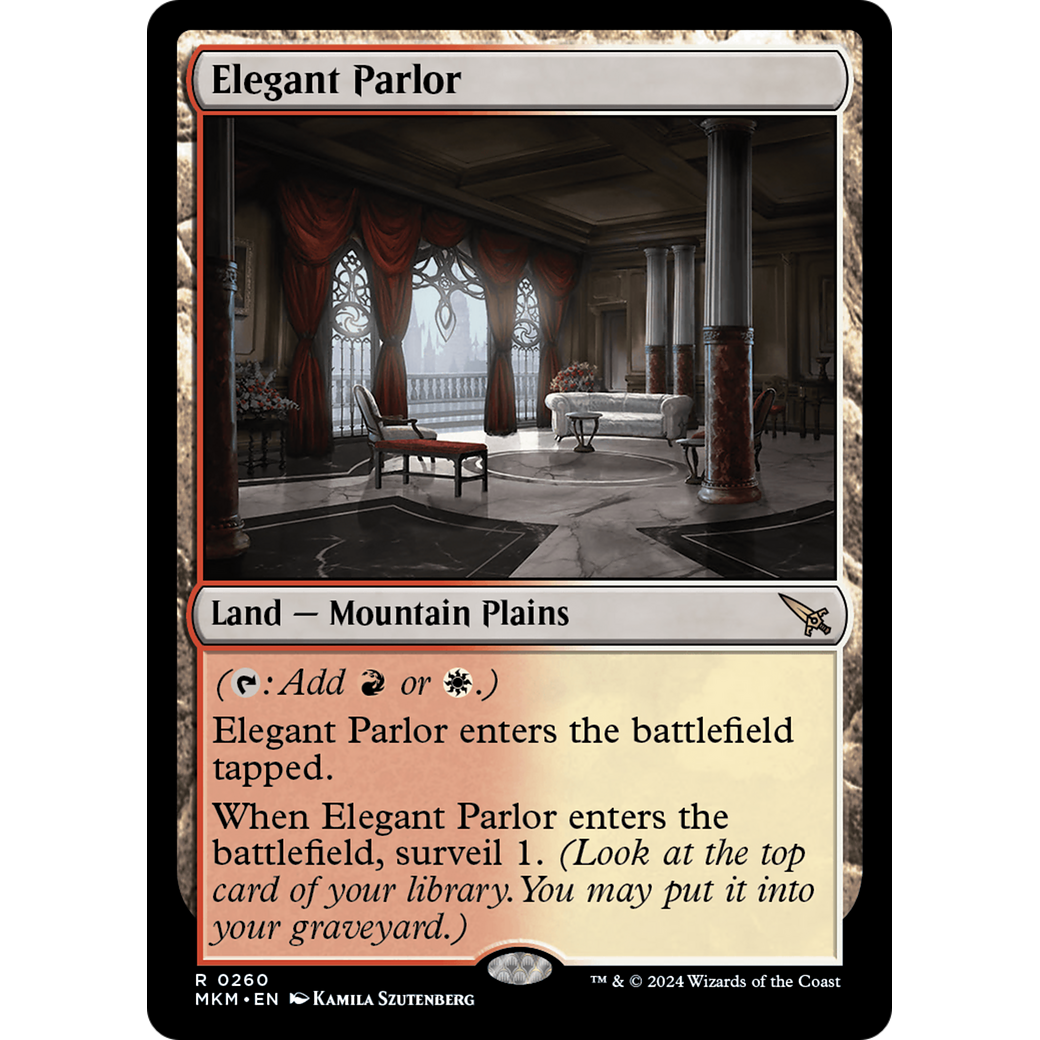 Elegant Parlor (MKM-260) - Murders at Karlov Manor