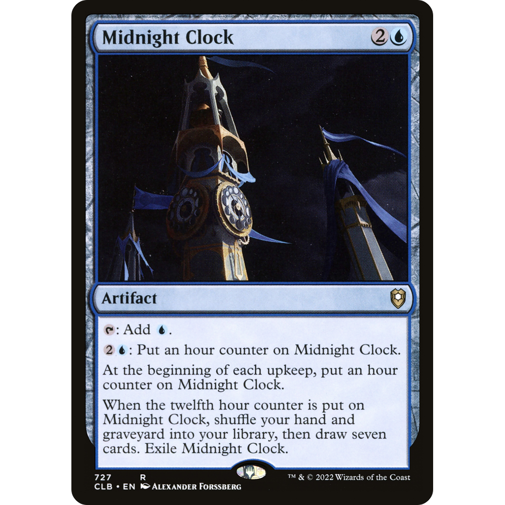 Midnight Clock (CLB-727) - Commander Legends: Battle for Baldur's Gate