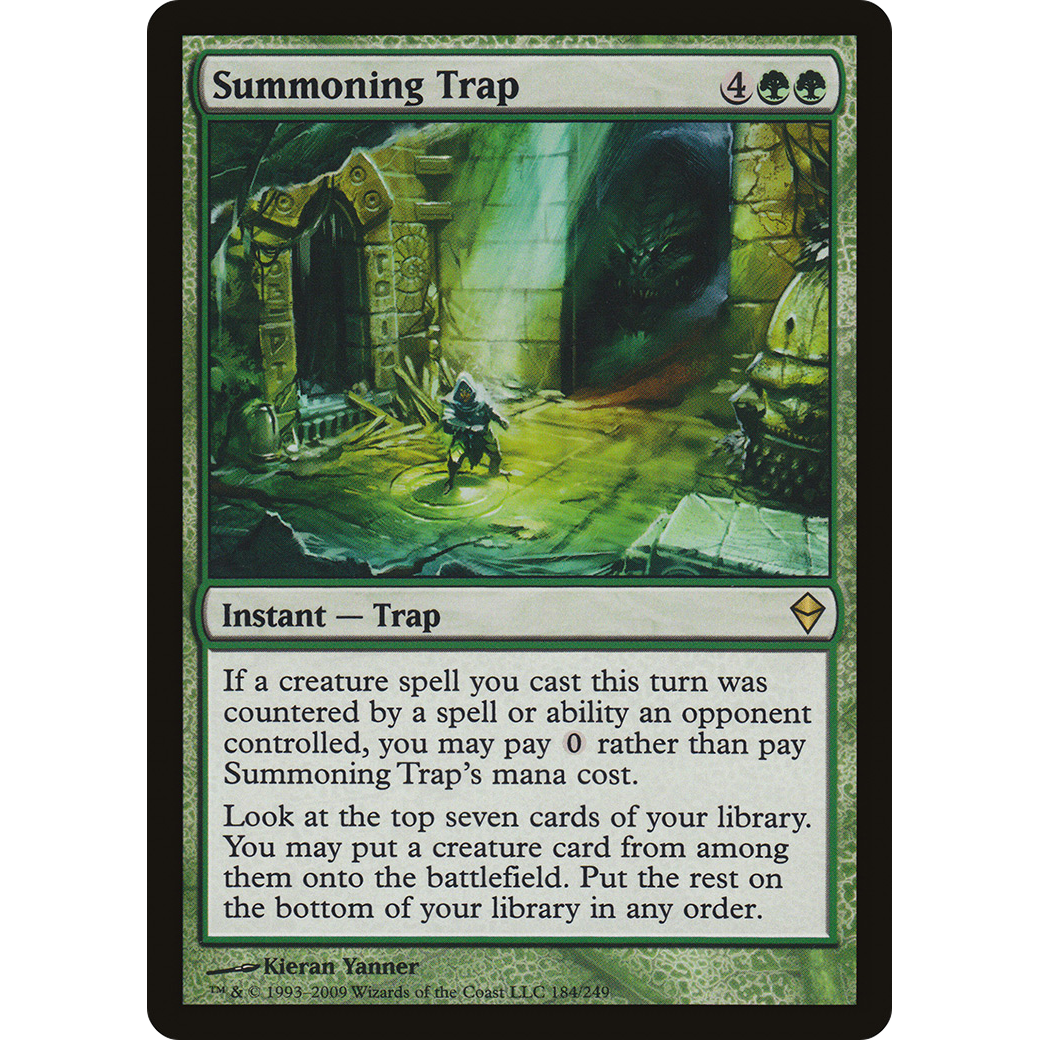 Summoning Trap (ZEN-184) - Zendikar