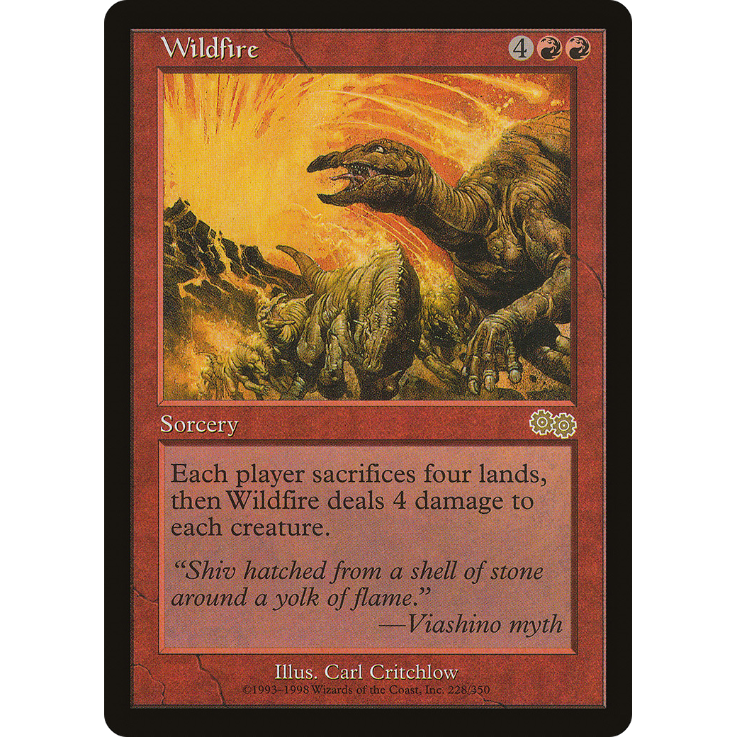 Wildfire (USG-228) - Urza's Saga