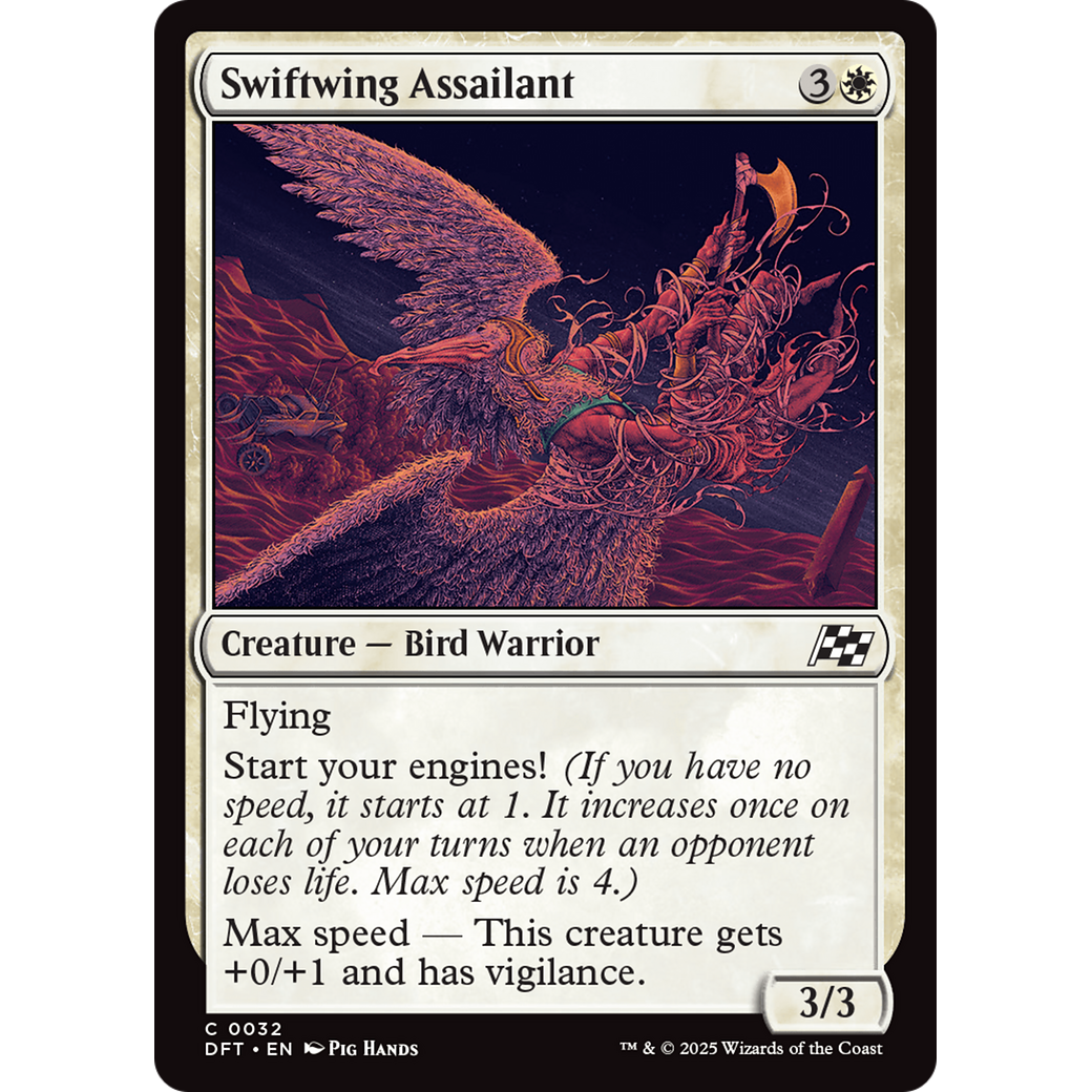 Swiftwing Assailant (DFT-032) - Aetherdrift Foil