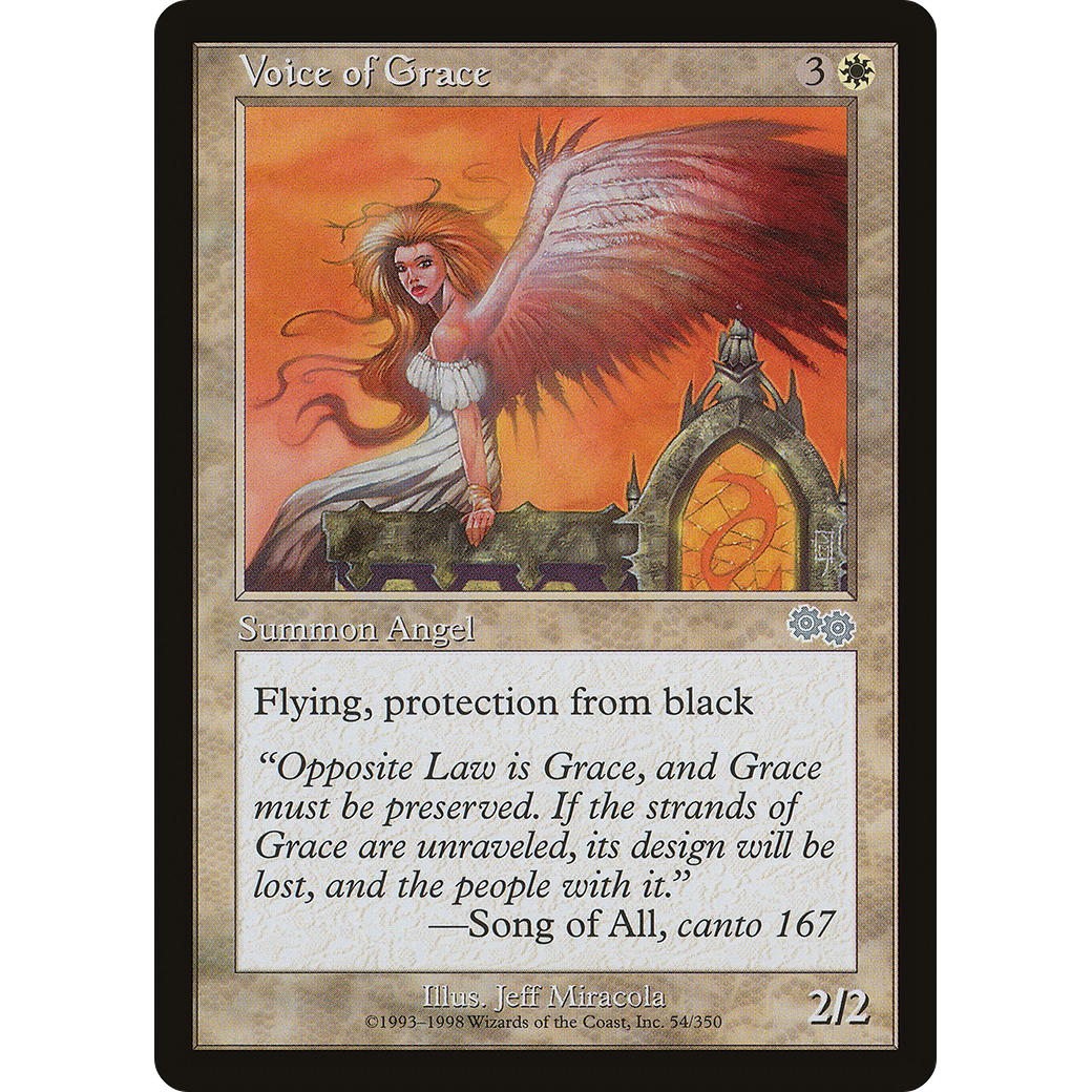 Voice of Grace (USG-054) - Urza's Saga