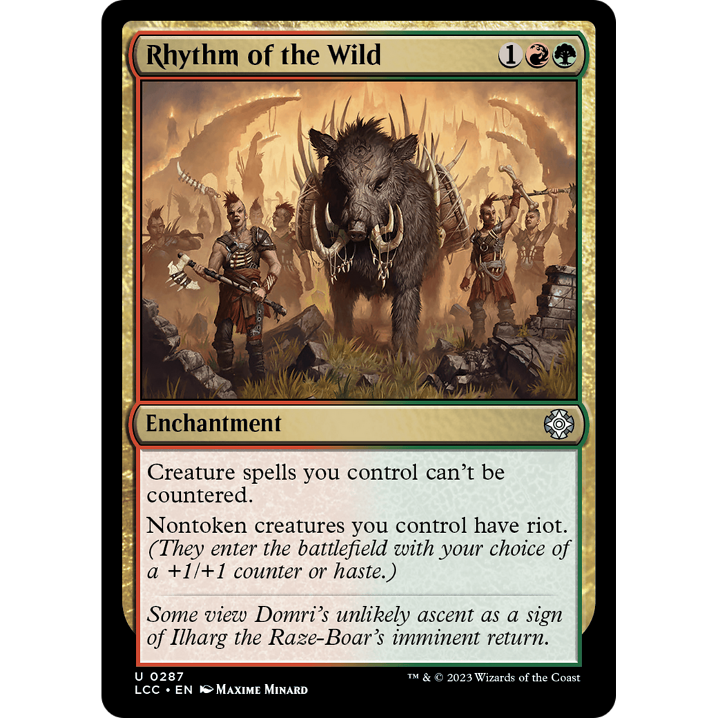 Rhythm of the Wild (LCC-287) - The Lost Caverns of Ixalan Commander