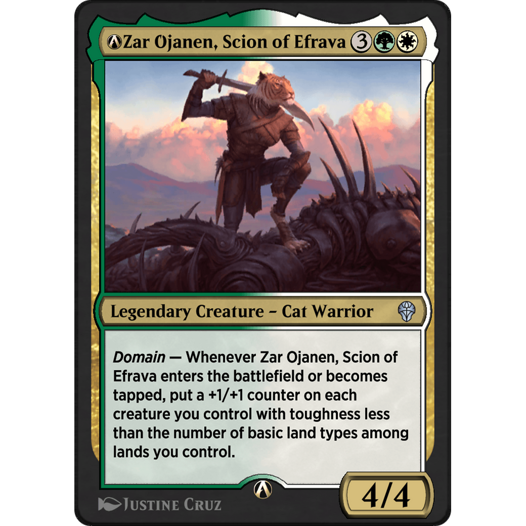 A-Zar Ojanen, Scion of Efrava (DMU-A-227) - Dominaria United