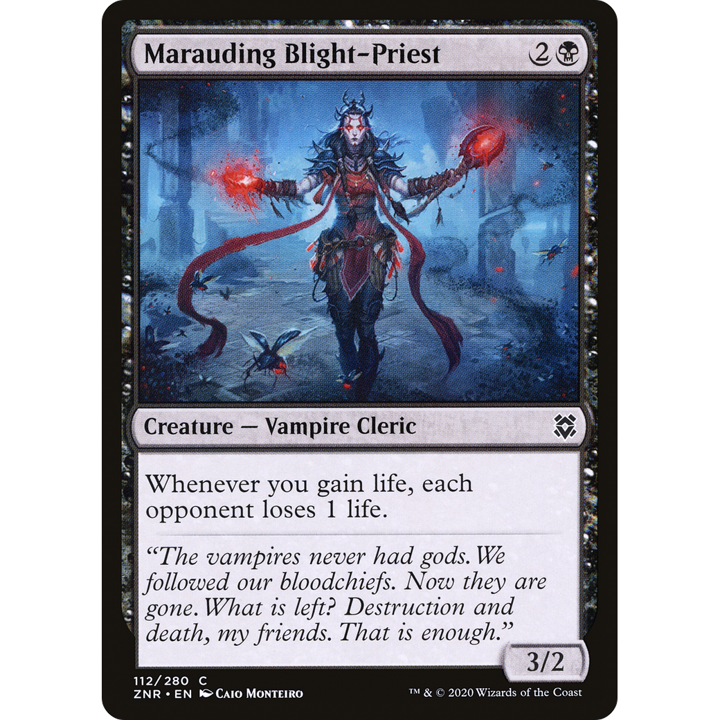 Marauding Blight-Priest (ZNR-112) - Zendikar Rising