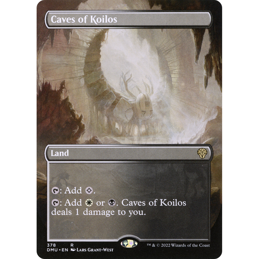 Caves of Koilos (Borderless) (DMU-378) - Dominaria United (Borderless)