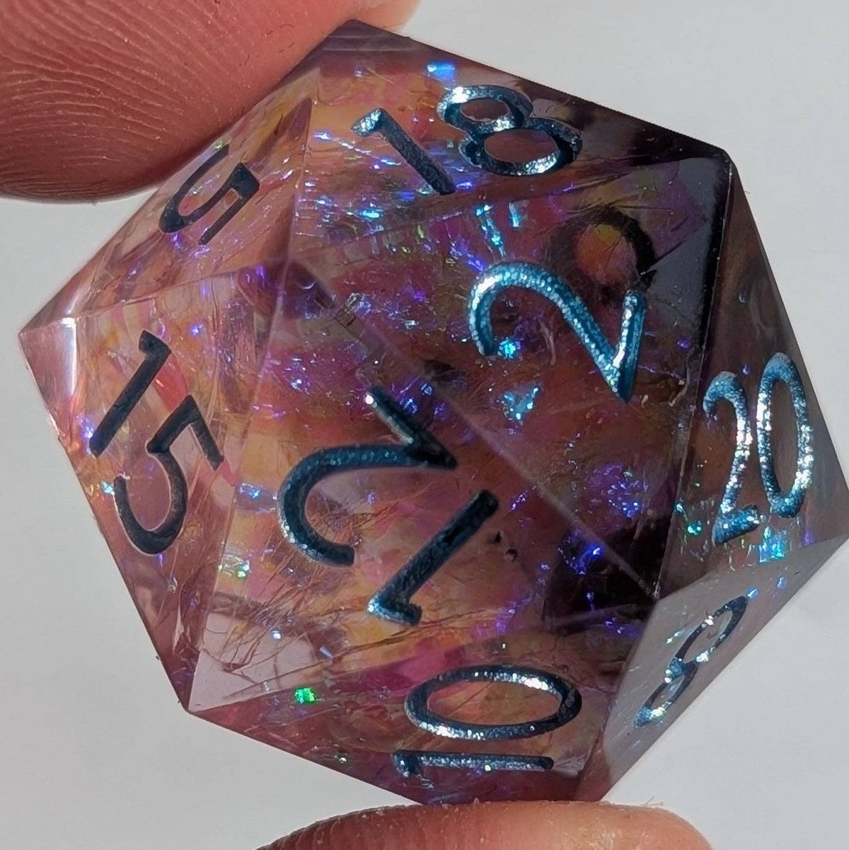 Opalflare 7-Piece Polyhedral Dice Set
