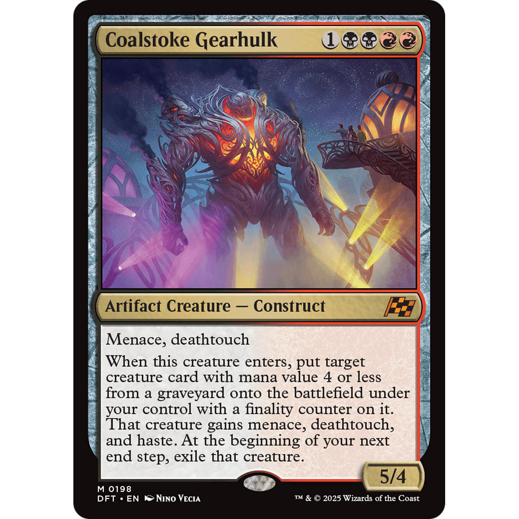 Coalstoke Gearhulk (DFT-198) - Aetherdrift Foil