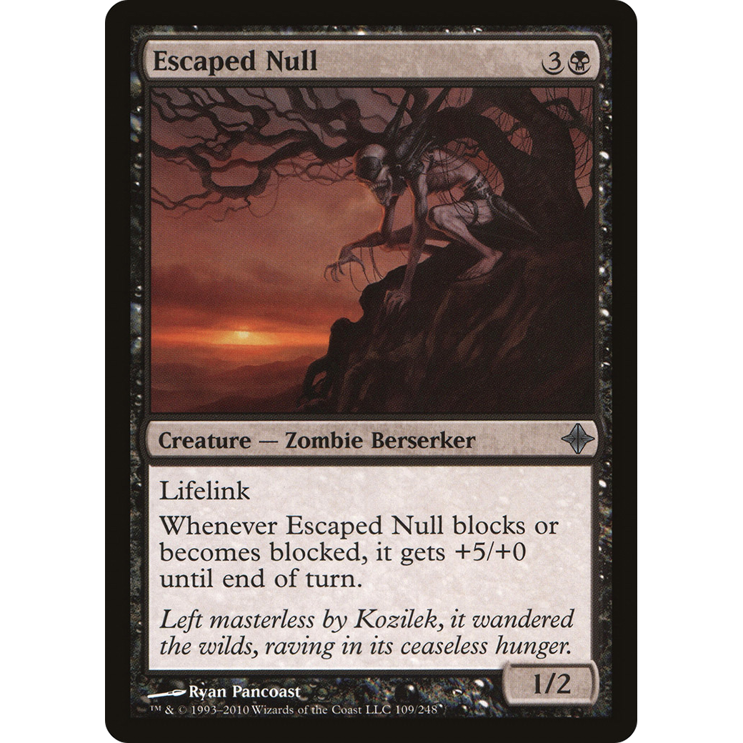 Escaped Null (ROE-109) - Rise of the Eldrazi Foil