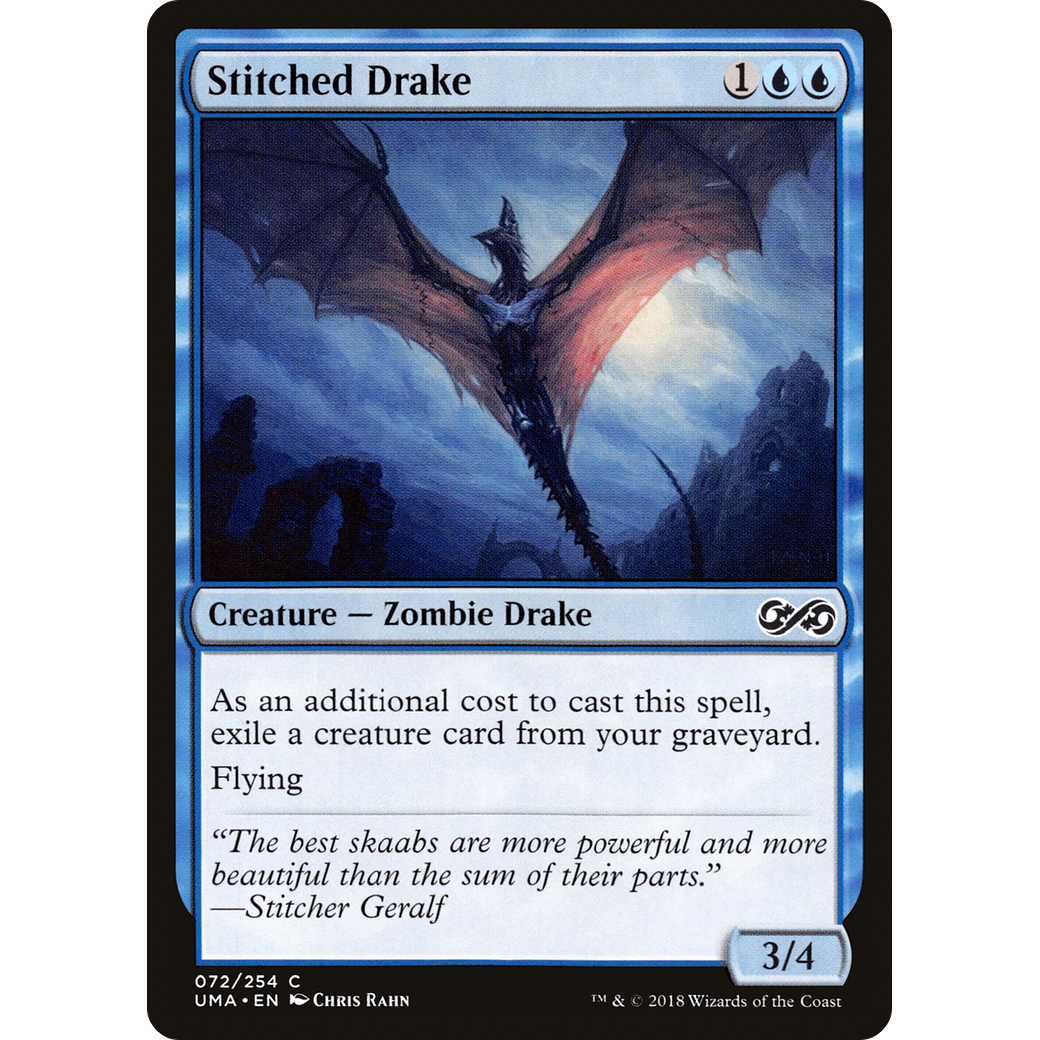 Stitched Drake (UMA-072) - Ultimate Masters Foil