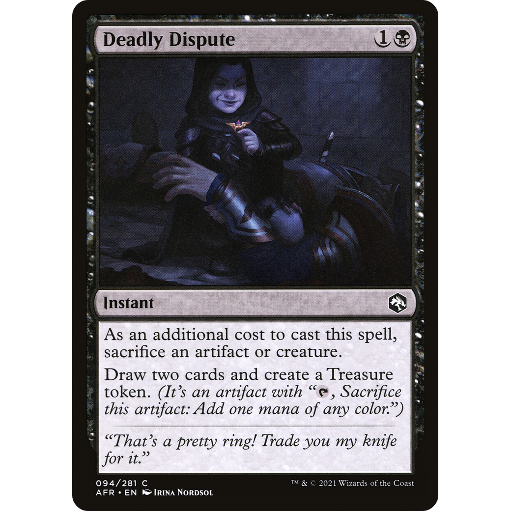 Deadly Dispute (AFR-094) - Adventures in the Forgotten Realms