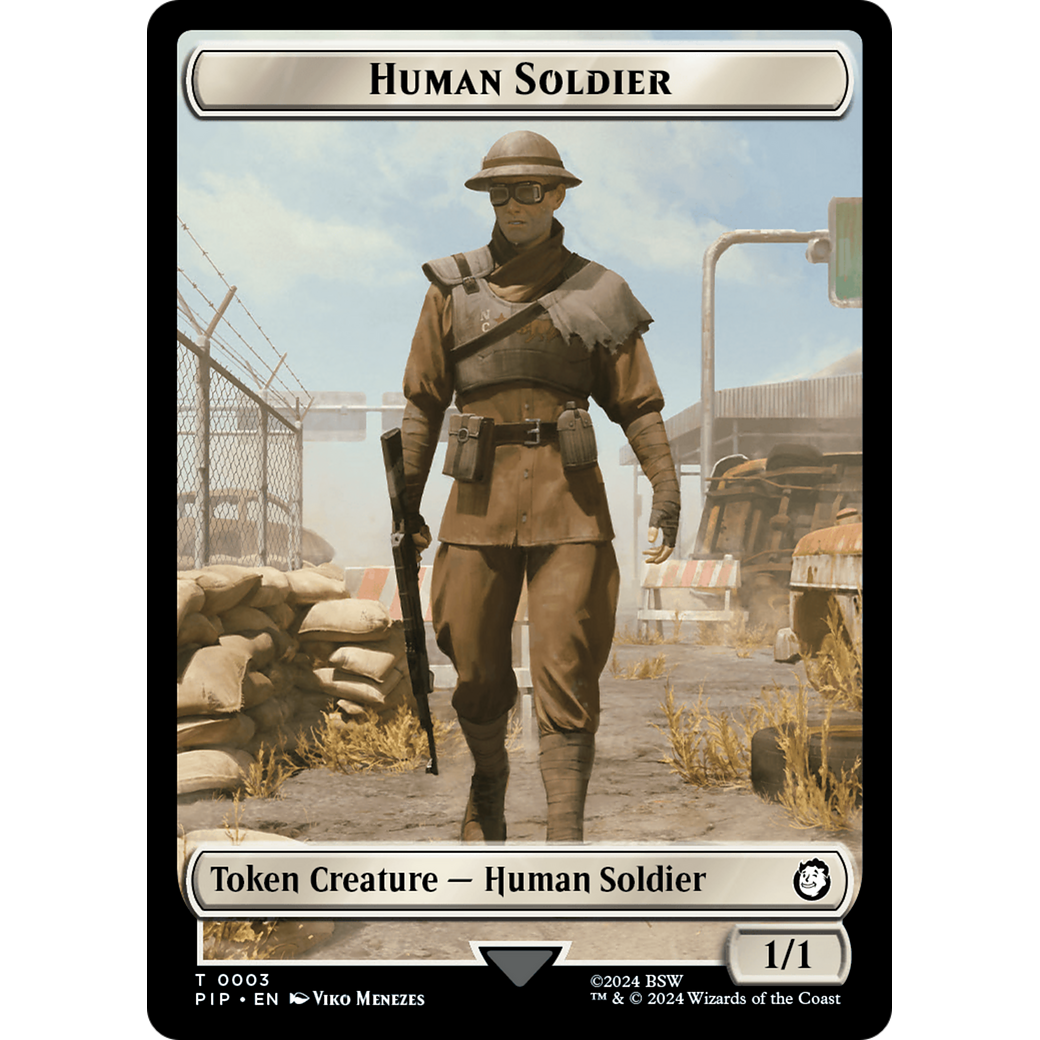 Human Soldier (TPIP-003) - Fallout Tokens Foil