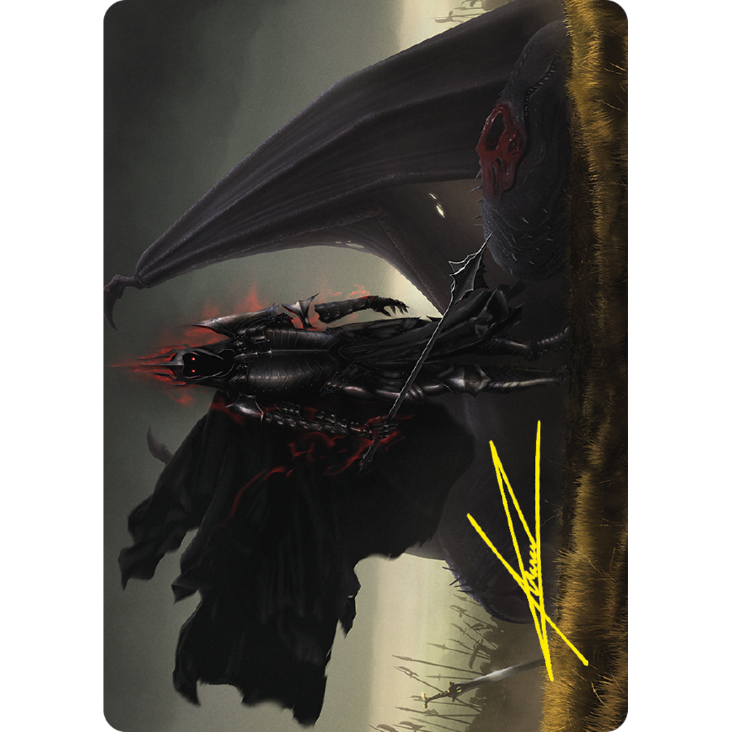 Witch-king of Angmar // Witch-king of Angmar (ALTR-043) - Tales of Middle-earth Art Series (Borderless) Foil