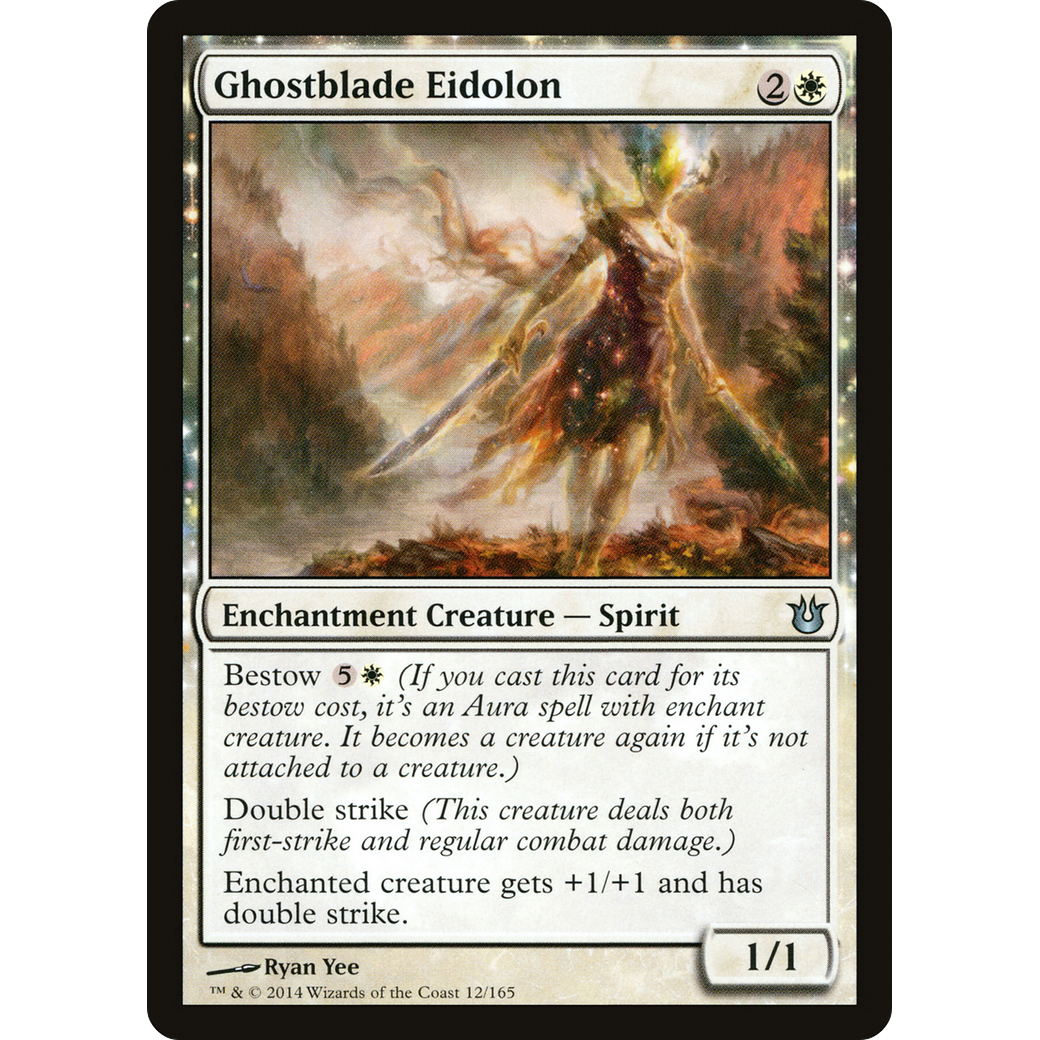 Ghostblade Eidolon (BNG-012) - Born of the Gods: (enchantment) Foil