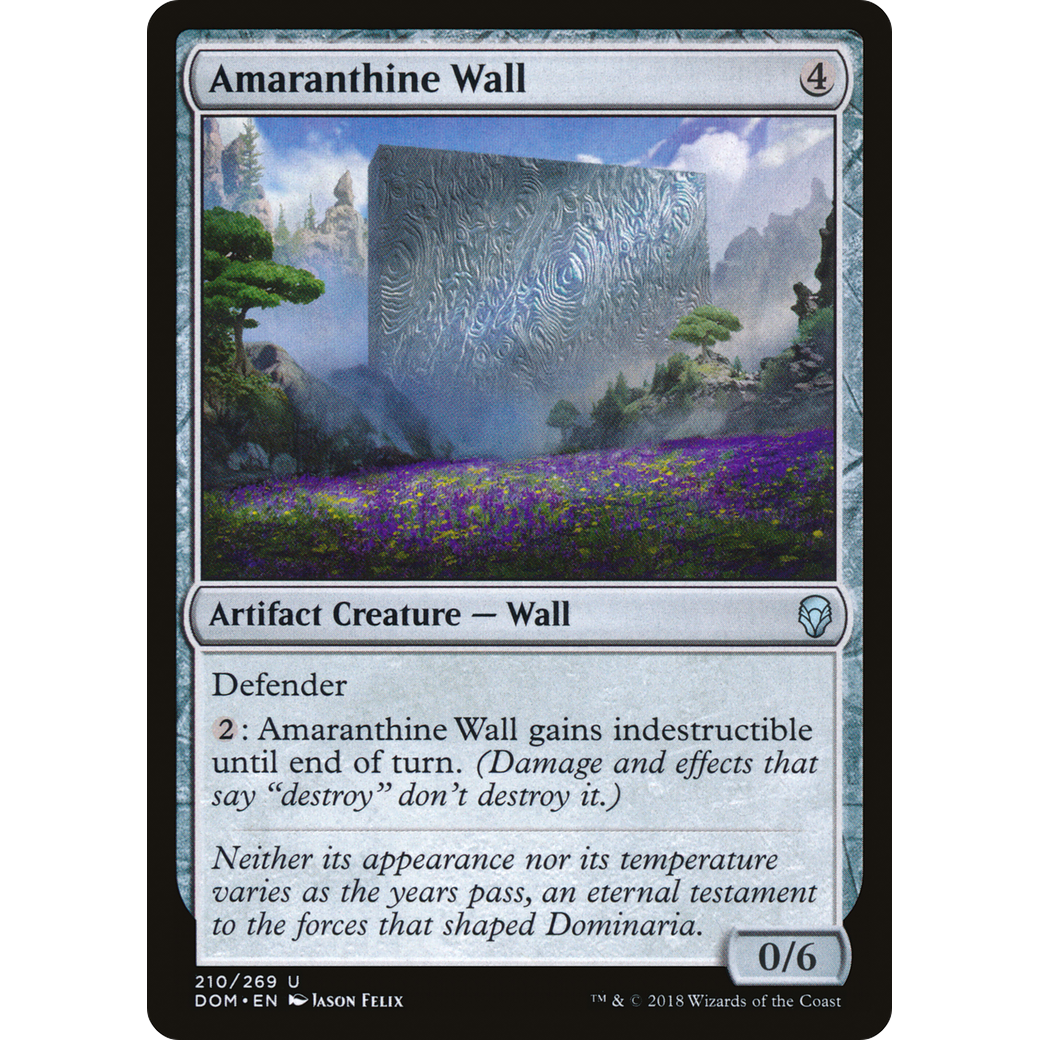 Amaranthine Wall (DOM-210) - Dominaria