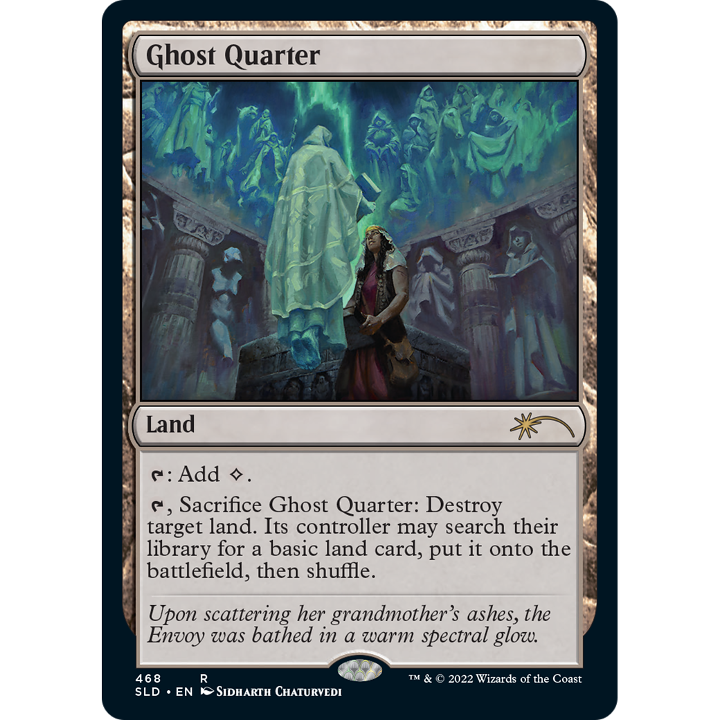 Ghost Quarter (468) (SLD-468) - Secret Lair Drop Foil