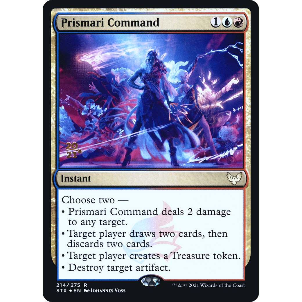 Prismari Command (PRE-214) - Strixhaven: School of Mages Promos Foil