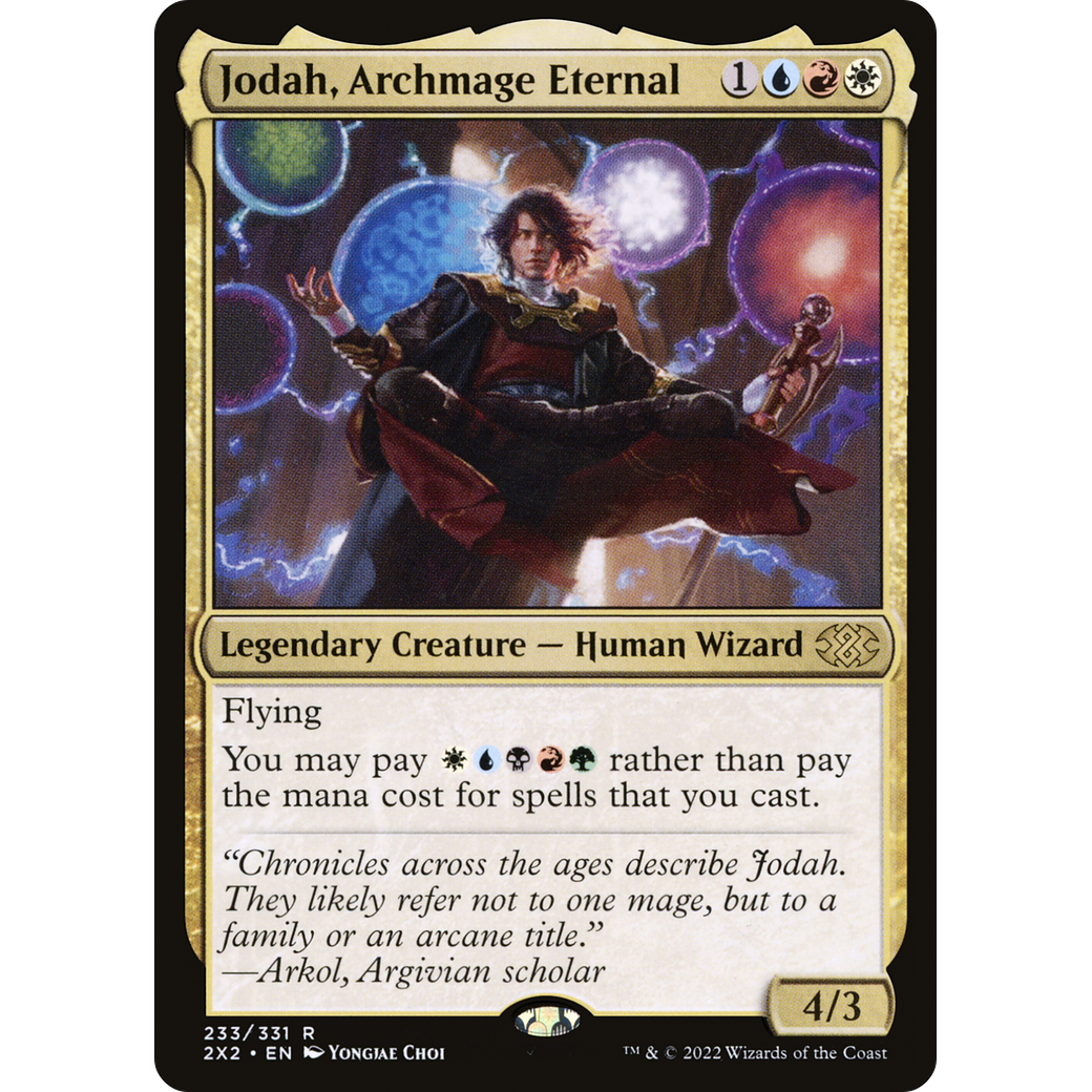 Jodah, Archmage Eternal (2X2-233) - Double Masters 2022