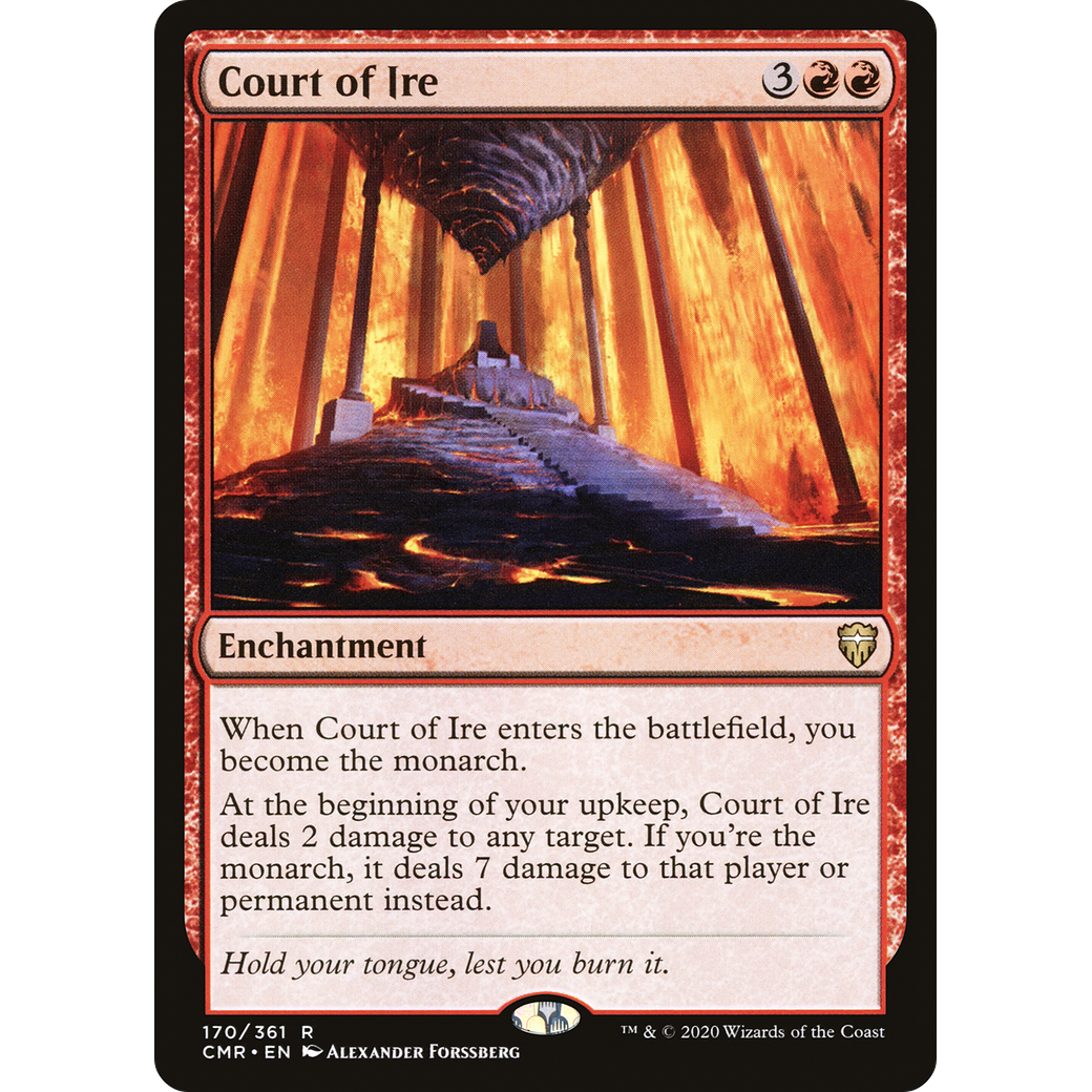 Court of Ire (CMR-170) - Commander Legends Foil