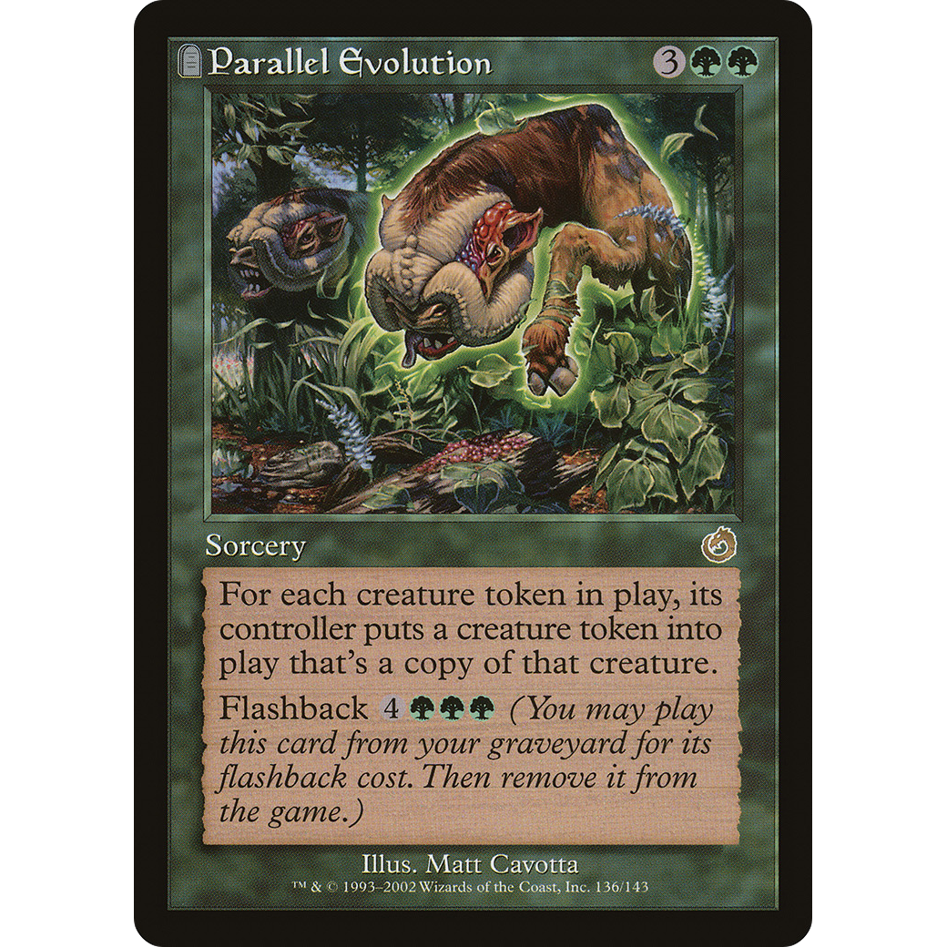 Parallel Evolution (TOR-136) - Torment: (tombstone) Foil