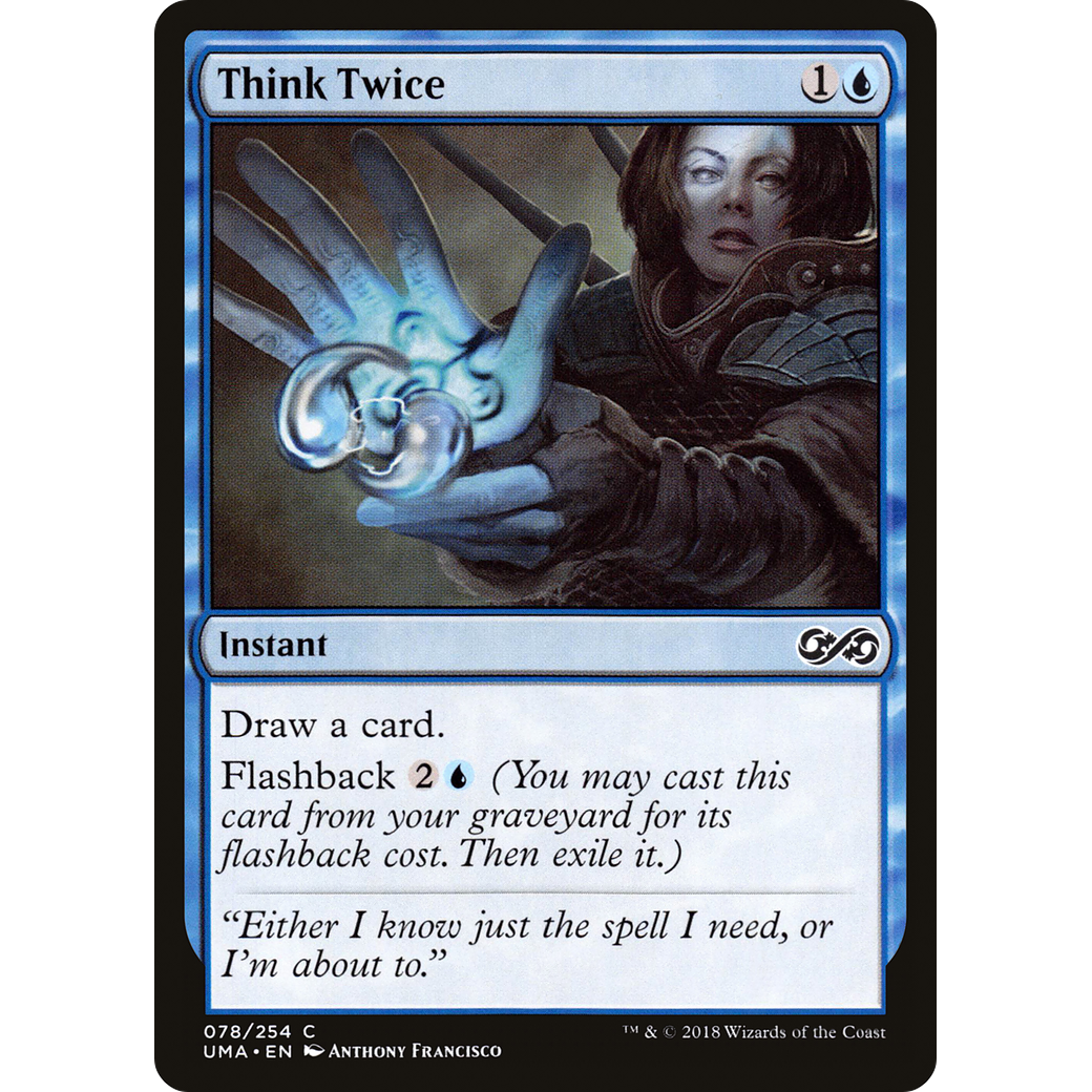 Think Twice (UMA-078) - Ultimate Masters Foil