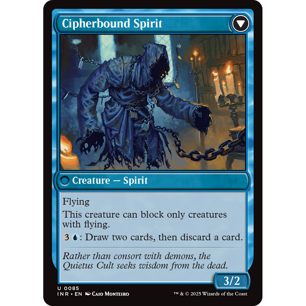 Soulcipher Board // Cipherbound Spirit (INR-085) - Innistrad Remastered